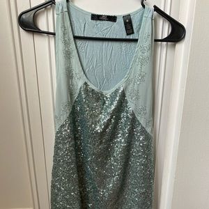 BKE sequin tank top